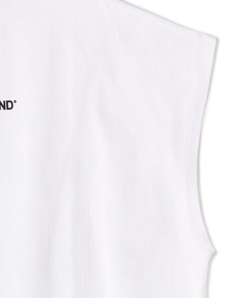 WHITELAND（ホワイトランド）の「WEB&DEPOT限定/WHITELAND/ホワイトランド/OWL/LOGO NS/ロゴ ノースリーブ（タンクトップ・レディース・ホワイト/ブラック・M/L）」の16枚目の写真