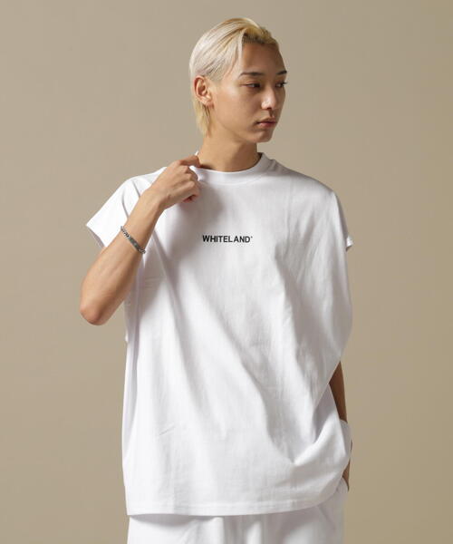WHITELAND（ホワイトランド）の「WEB&DEPOT限定/WHITELAND/ホワイトランド/OWL/LOGO NS/ロゴ ノースリーブ（タンクトップ・レディース・ホワイト/ブラック・M/L）」の21枚目の写真