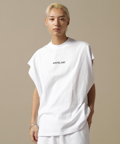 WHITELAND（ホワイトランド）の「WEB&DEPOT限定/WHITELAND/ホワイトランド/OWL/LOGO NS/ロゴ ノースリーブ（タンクトップ・レディース・ホワイト/ブラック・M/L）」の22枚目の写真