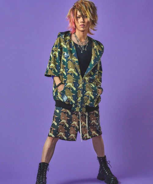 GALFY（ガルフィー）の「GALFY-どんまいパーカー（パーカー・メンズ・ホワイト/カーキ/ブラック・XL/L）」の13枚目の写真