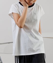 algy | フレンチスリーブワンポイントシシュウT(Tシャツ/カットソー)