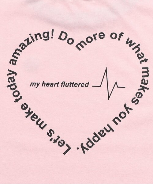 algy(アルジー)の「フレンチスリーブワンポイントシシュウT(Tシャツ/カットソー・キッズ・ピンク/レッド/オフホワイト/サックスブルー・XX-SMALL/X-SMALL/MEDIUM/SMALL)」の9枚目の写真