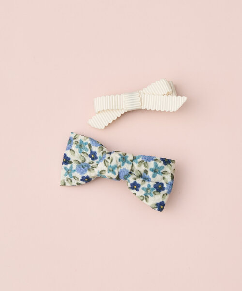 BIRTHDAY BAR（バースデイバー）の「KIDS HAIR PIN Ribbon Clip フラワー（リング・レディース・ピンク/ブルー・0）」の9枚目の写真