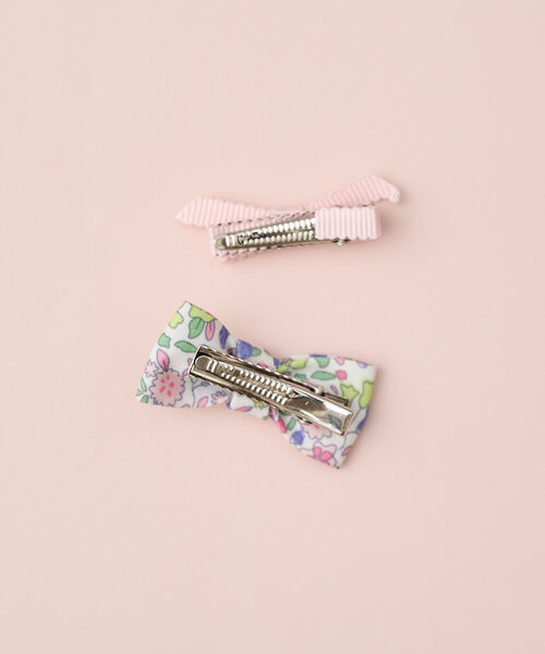BIRTHDAY BAR（バースデイバー）の「KIDS HAIR PIN Ribbon Clip フラワー（リング・レディース・ピンク/ブルー・0）」の5枚目の写真