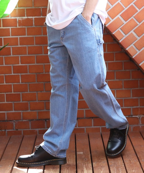 Carhartt（カーハート）の「Carhartt ルーズフィットデニム（デニムパンツ・メンズ・ブルー系その他・W38xL30/W36xL30/W40xL30/W34xL30/W32xL30/W30xL30/W34xL32）」の3枚目の写真