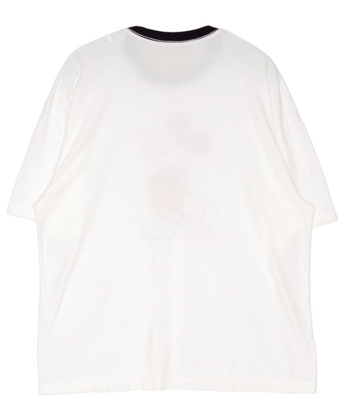 tシャツ 「BASICKS/ベーシックス」Mickey Mouse/Vinatge Ringer T-shirt/ディズニー レディース BASICKS|ベーシックス × MICKEY MOUSE VINTAGE RINGER T-SHIRT