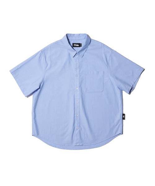 FIRST DOWN（ファーストダウン）の「オックスフォード ショートスリーブ シャツ（シャツ/ブラウス・メンズ・ホワイト/サックスブルー・M/L/XL）」の12枚目の写真