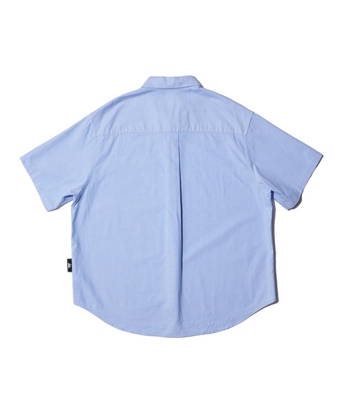 FIRST DOWN（ファーストダウン）の「オックスフォード ショートスリーブ シャツ（シャツ/ブラウス・メンズ・ホワイト/サックスブルー・M/L/XL）」の13枚目の写真