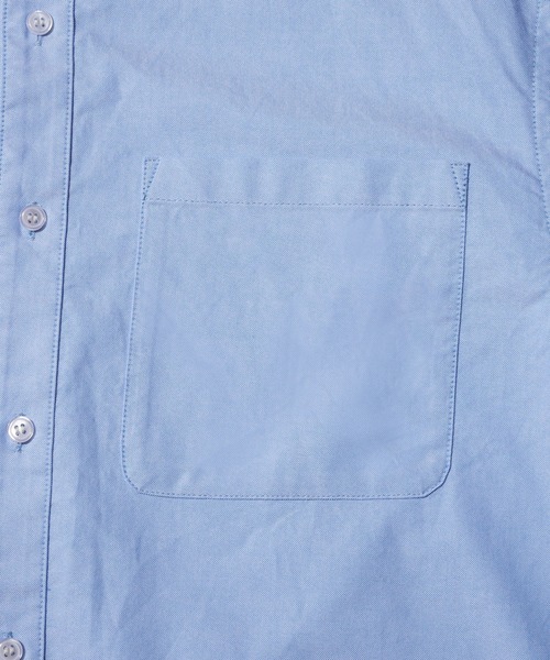 FIRST DOWN（ファーストダウン）の「オックスフォード ショートスリーブ シャツ（シャツ/ブラウス・メンズ・ホワイト/サックスブルー・M/L/XL）」の15枚目の写真