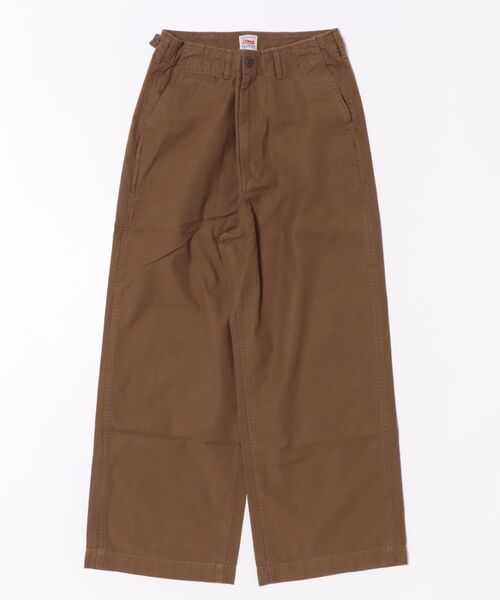 kha:ki(カーキ)の「「KHA:KI / カーキ」TYPE-45 TROUSERS(カーゴパンツ・レディース・ブラウン/ベージュ/オリーブ・2/1)」の2枚目の写真