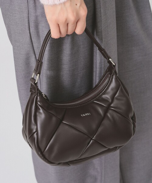 YAHKI(ヤーキ)の「【WEB限定】YAHKI / YH-745 HAND BAG(トートバッグ・レディース・ブラック/ダークブラウン・ONE SIZE)」の2枚目の写真