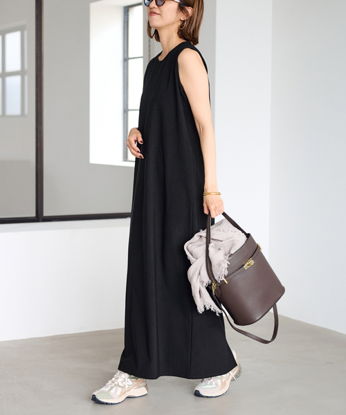 FRAMeWORK(フレームワーク)の「AULENTTI/オウレンティワンハンドル金具付きbasketバック(ハンドバッグ・レディース・ブラウン/ブラック・FREE)」の16枚目の写真