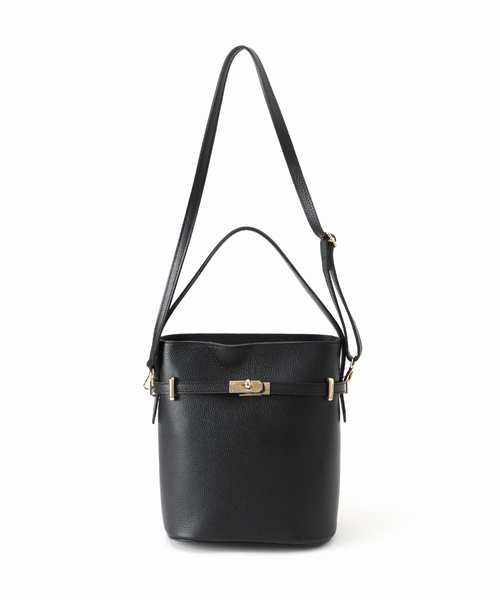 FRAMeWORK(フレームワーク)の「AULENTTI/オウレンティワンハンドル金具付きbasketバック(ハンドバッグ・レディース・ブラウン/ブラック・FREE)」の20枚目の写真