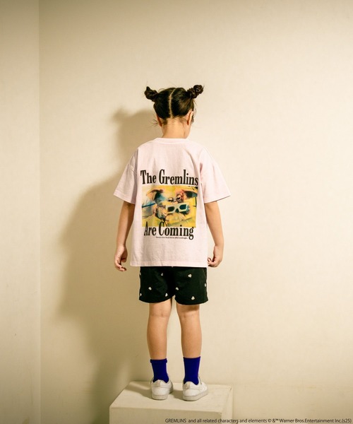 LOWRYS FARM（ローリーズファーム）の「グレムリンＢＩＧＴ　498645（Tシャツ/カットソー・キッズ・オフホワイト/チャコールグレー/ピンク・150cm/130cm/110cm）」の13枚目の写真