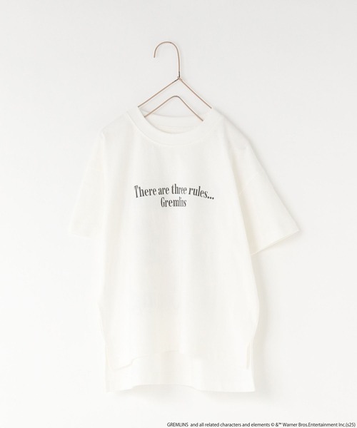 LOWRYS FARM（ローリーズファーム）の「グレムリンＢＩＧＴ　498645（Tシャツ/カットソー・キッズ・オフホワイト/チャコールグレー/ピンク・150cm/130cm/110cm）」の16枚目の写真
