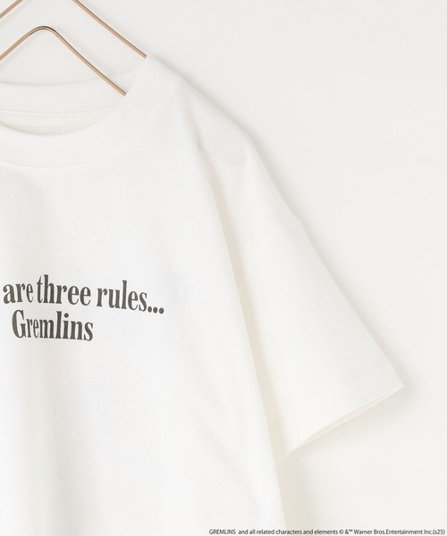 LOWRYS FARM（ローリーズファーム）の「グレムリンＢＩＧＴ　498645（Tシャツ/カットソー・キッズ・オフホワイト/チャコールグレー/ピンク・150cm/130cm/110cm）」の19枚目の写真