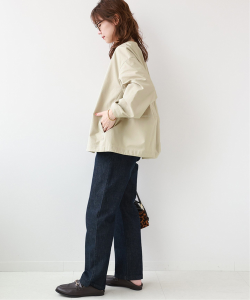 追加》撥水【SPENSIERATO】クルーネックコクーンブルゾン