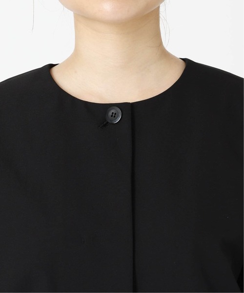 JOURNAL STANDARD relume(ジャーナルスタンダード レリューム)の「《追加》撥水【SPENSIERATO】クルーネックコクーンブルゾン(その他アウター・レディース・ブラック/ベージュ・FREE)」の16枚目の写真