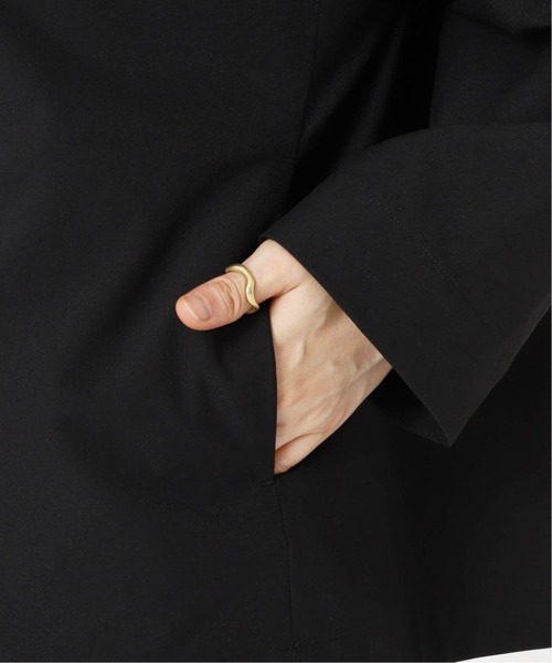 追加》撥水【SPENSIERATO】クルーネックコクーンブルゾン（その他