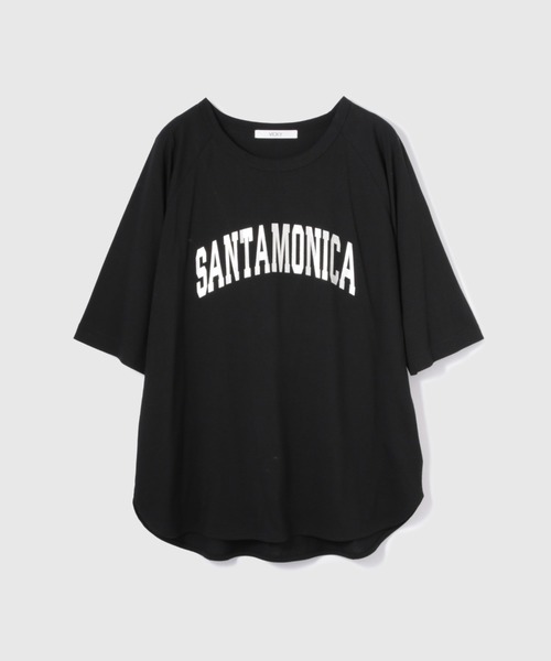 VICKY（ビッキー）の「リサイクルポリエステルロゴTシャツ≪手洗い可能≫（Tシャツ/カットソー・レディース・オフホワイト/ブラック/イエロー・M）」の12枚目の写真