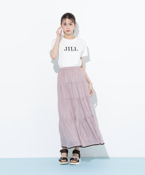 イレギュラーヘム ティアードスカート JILL by JILL STUART 楽天市場】【SALE／20%OFF】イレギュラーヘム ティアード