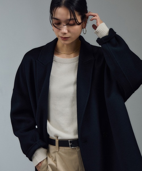 （Neh33さん専用）【ADAM ET ROPE】ネイビー ロングコート 楽天市場】Adam et Rope コートの通販
