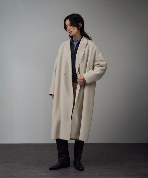 シャルムリバーロングコート（チェスターコート）｜SALON adam