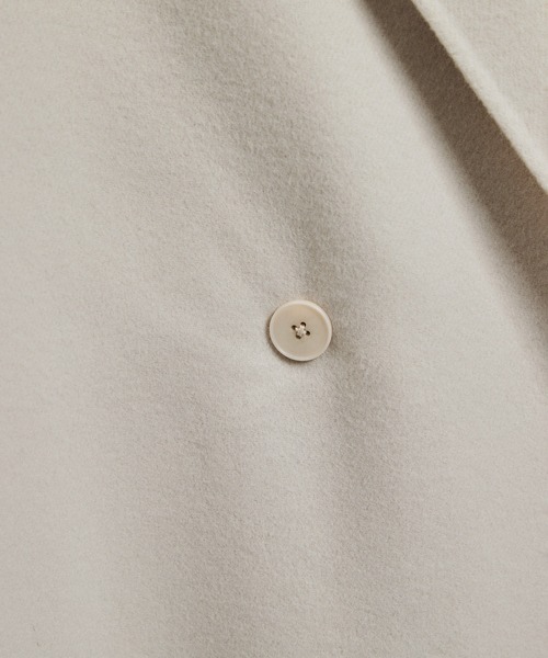 SALON adam et rope'(サロン アダム エ ロペ)の「シャルムリバーロングコート(チェスターコート・レディース・ブラック/オフホワイト/ベージュ系その他/チャコールグレー・M/S)」の22枚目の写真