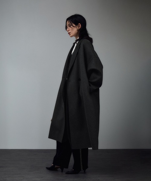 シャルムリバーロングコート（チェスターコート）｜SALON adam et rope