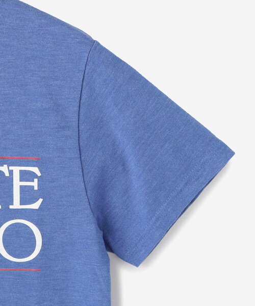 THE SHINZONE(ザ シンゾーン)の「THE SHINZONE | 〈別注〉 クルーネック Tシャツ WOMEN(Tシャツ/カットソー・レディース・ホワイト/ライトブルー・F)」の6枚目の写真
