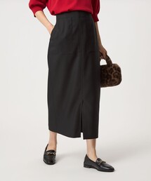 ［size SHORTあり］キチントボトムス Iライン スリム タイト スカート