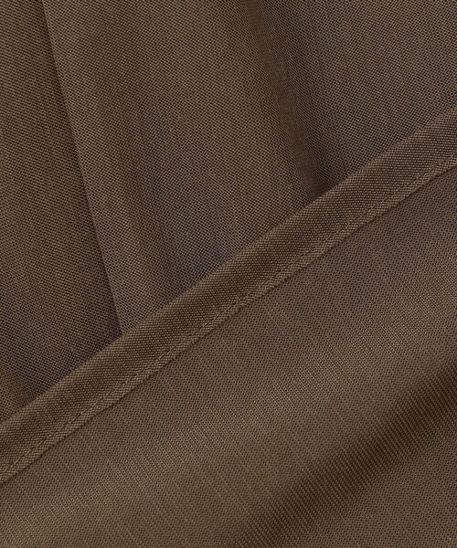 【洗える】クリアトリコットジャージー ギャザーフォルム カットソー