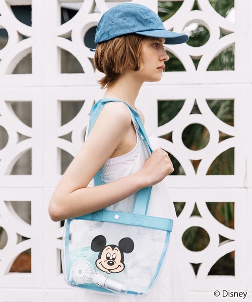 WCJ Disney / WIDE TOTE BAG デイジー Disney / WIDE TOTE BAG(デイジー)【WCJ-TD-006PUR04】 |