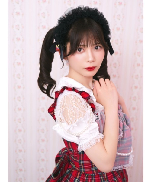 Ank Rouge(アンクルージュ)の「ふわふわチュールストロベリーヘッドドレス(その他ヘアアクセサリー・レディース・ピンク/ブラック/ホワイト・FREE)」の13枚目の写真