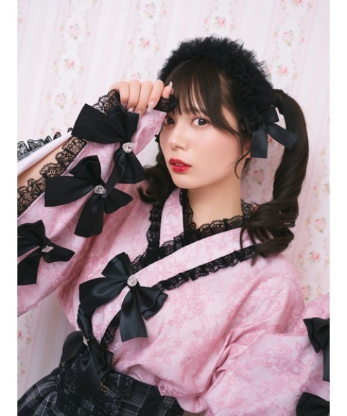 Ank Rouge(アンクルージュ)の「ふわふわチュールストロベリーヘッドドレス(その他ヘアアクセサリー・レディース・ピンク/ブラック/ホワイト・FREE)」の5枚目の写真
