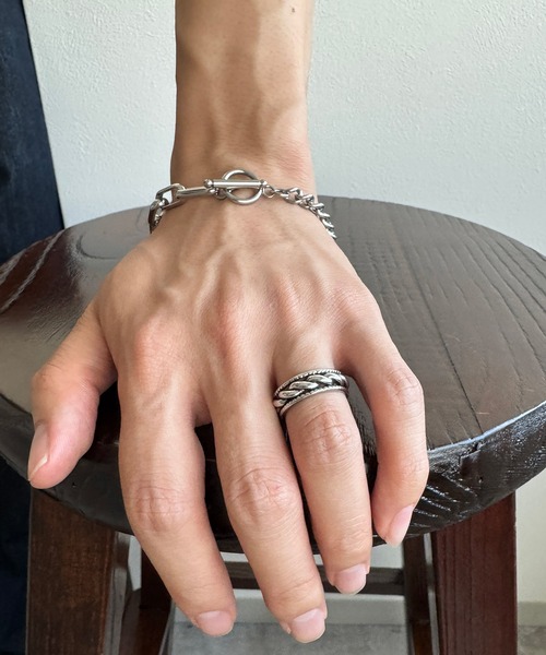 kutir(クティール)の「kutirlune/ツイストリング(リング・メンズ・シルバー・FREE)」の6枚目の写真