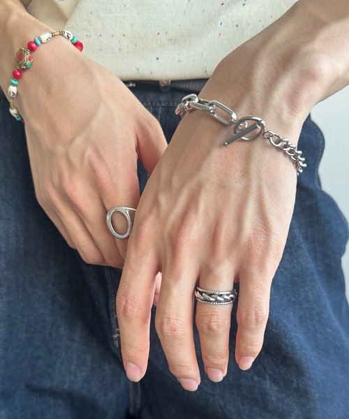 kutir(クティール)の「kutirlune/ツイストリング(リング・メンズ・シルバー・FREE)」の5枚目の写真