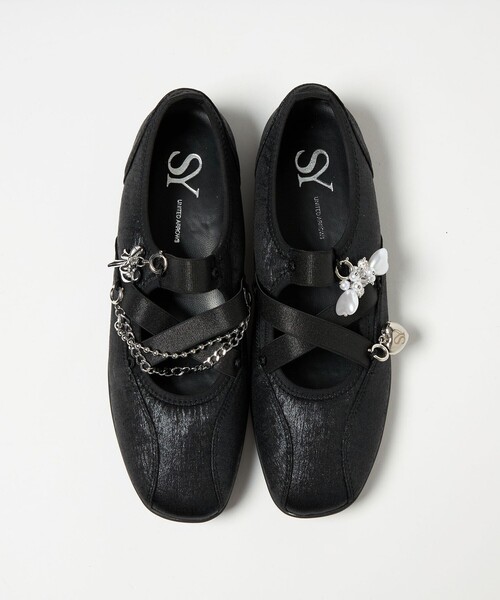 SY UNITED ARROWS（シーユナイテッドアローズ）の「＜SY＞ チャームバレエ フラット20↑（バレエシューズ・レディース・シルバー/ブラック/パープル/その他1・24.5cm/24cm/23.5cm/23cm/22.5cm/25cm）」の21枚目の写真