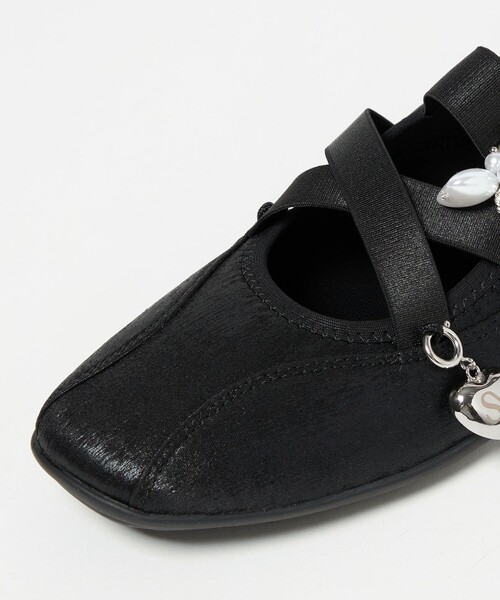 SY UNITED ARROWS（シーユナイテッドアローズ）の「＜SY＞ チャームバレエ フラット20↑（バレエシューズ・レディース・シルバー/ブラック/パープル/その他1・24.5cm/24cm/23.5cm/23cm/22.5cm/25cm）」の22枚目の写真