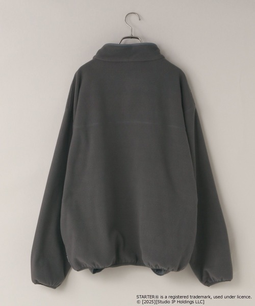 LOWRYS FARM(ローリーズファーム)の「【LFM(U)】STARTERフリースプルオーバー 592150(スウェット・メンズ・ホワイト/チャコールグレー/レッド・MEDIUM/LARGE)」の17枚目の写真