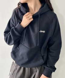 【日本未発売/WEB限定】JEEP(ジープ)/ワンポイント ロゴ刺繍 パーカー フーディ/Raglan Small Hood T-shirt