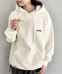 【日本未発売/WEB限定】JEEP(ジープ)/ワンポイント ロゴ刺繍 パーカー フーディ/Raglan Small Hood T-shirt