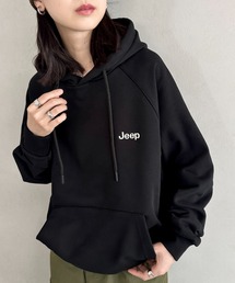 【日本未発売/WEB限定】JEEP(ジープ)/ワンポイント ロゴ刺繍 パーカー フーディ/Raglan Small Hood T-shirt