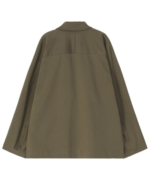 ZUCCa（ズッカ）の「(S)パッチワークジャージィー / 羽織り / S（ミリタリージャケット・レディース・カーキ/ブラック・M size）」の12枚目の写真