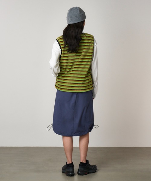 Gramicci(グラミチ)の「THERMAL FLEECE W'S PULLOVER|サーマルフリースウィメンズプルオーバー(ベスト・レディース・グリーン系その他/ヘザーグレー/ブラウン系・XL/L/M/S)」の8枚目の写真