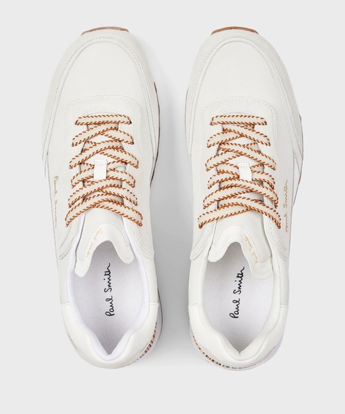 Paul Smith（ポールスミス）の「“Aston” スニーカー【250800 ASTO】（スニーカー・メンズ・ブラック/ホワイト/ダークグレー・X-LARGE/SMALL/MEDIUM/LARGE）」の6枚目の写真