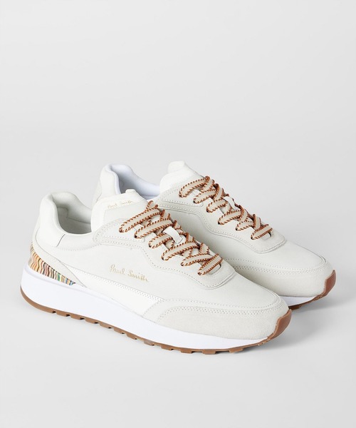 Paul Smith（ポールスミス）の「“Aston” スニーカー【250800 ASTO】（スニーカー・メンズ・ブラック/ホワイト/ダークグレー・X-LARGE/SMALL/MEDIUM/LARGE）」の4枚目の写真