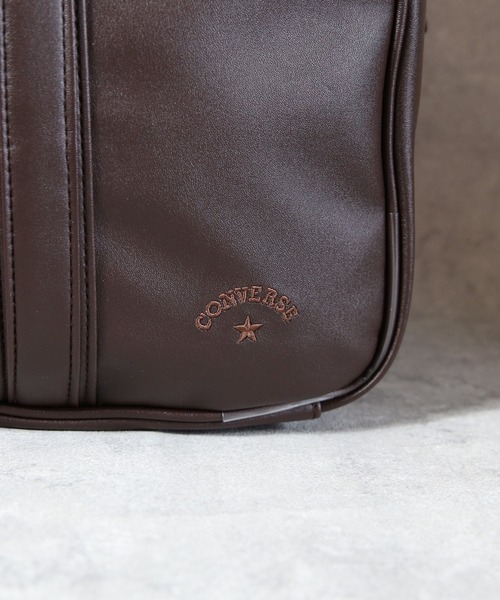CONVERSE（コンバース）の「CONVERSE SCHOOL BAG（ショルダーバッグ・メンズ・ブラウン/ブラック系その他/ブラック・FREE）」の10枚目の写真