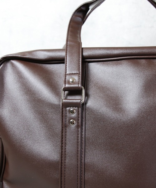 CONVERSE（コンバース）の「CONVERSE SCHOOL BAG（ショルダーバッグ・メンズ・ブラウン/ブラック系その他/ブラック・FREE）」の5枚目の写真