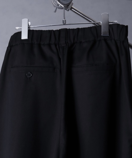 welise（ウェライズ）の「【welise × 犬飼京 -ephemeral- 】BONTAN グレイスフルヘビーTR 2way3タックワイドフレアスラックス（スラックス・メンズ・ブラック・M/S/XS/L）」の17枚目の写真